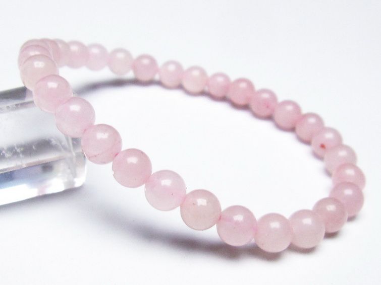 ローズクォーツ ブレスレット 6mm [T373-5616] 1枚目
