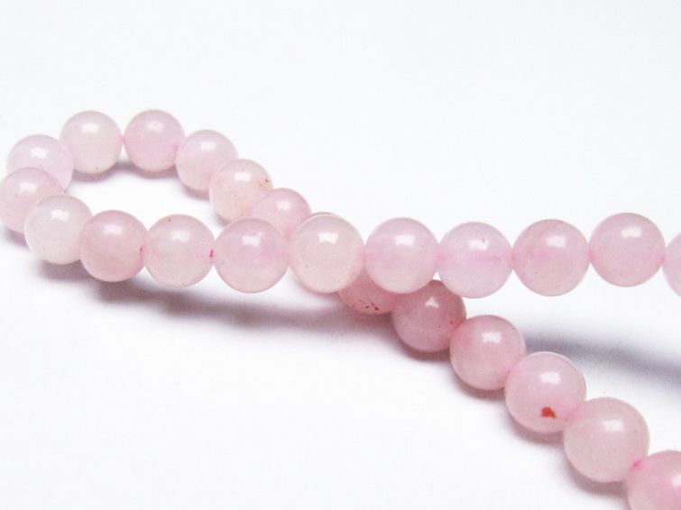 ローズクォーツ ブレスレット 6mm [T373-5616] 2枚目