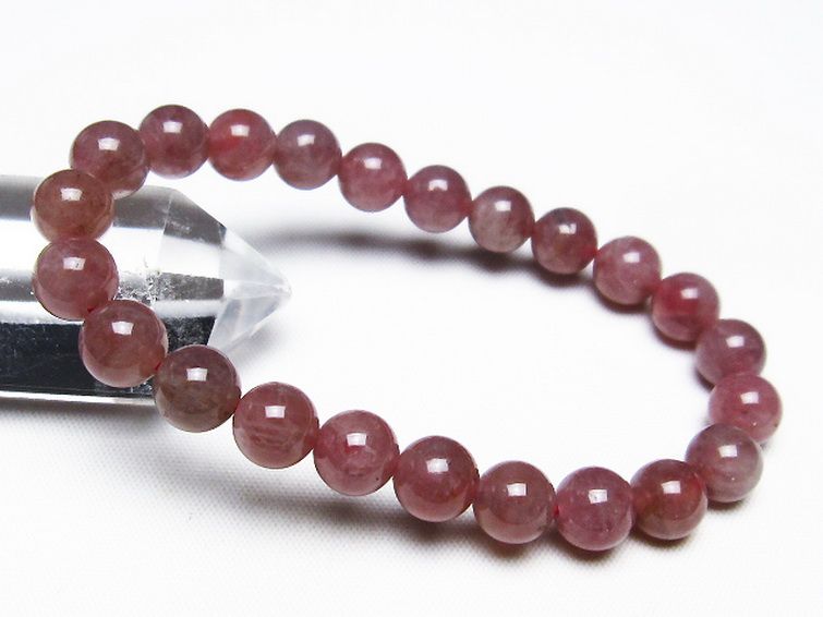 ローズクォーツ ブレスレット 8mm [T373-6152] 1枚目