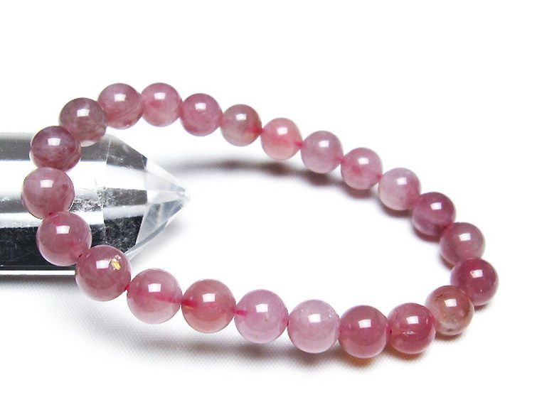 ローズクォーツ ブレスレット 8mm [T373-6367] 1枚目