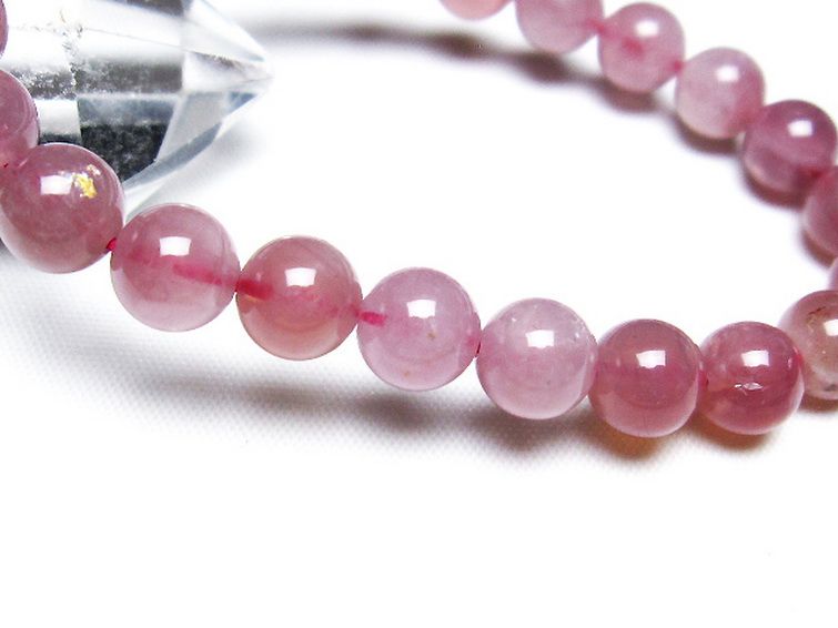 ローズクォーツ ブレスレット 8mm [T373-6367] 3枚目