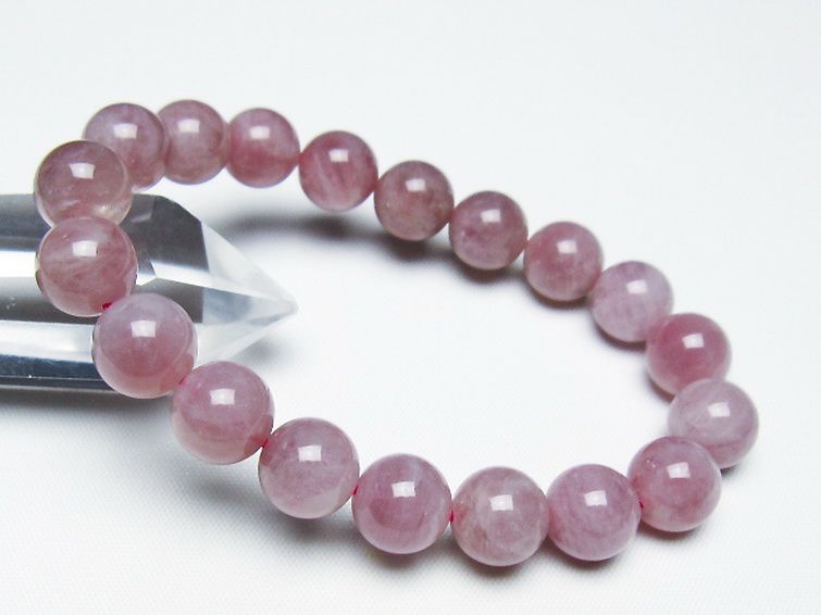 ローズクォーツ ブレスレット 10mm [t373-6754] 1枚目