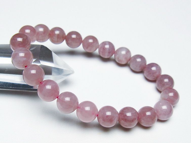 ローズクォーツ ブレスレット 9mm [t373-6775] 1枚目