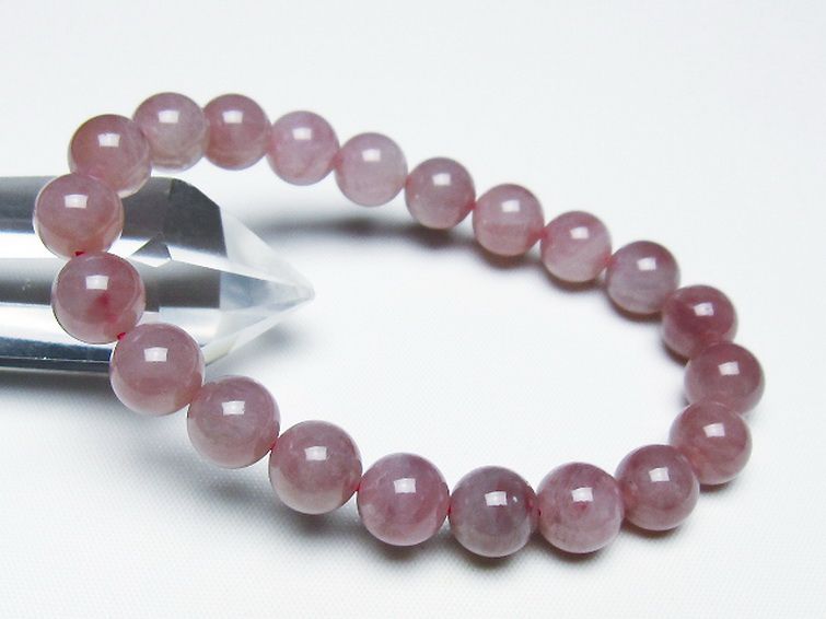 ローズクォーツ ブレスレット 9mm [T373-6777] 1枚目