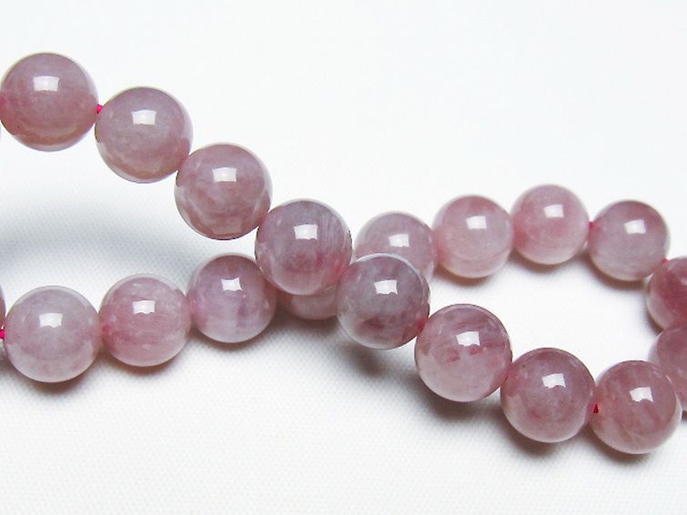 ローズクォーツ ブレスレット 9mm [T373-6777] 2枚目