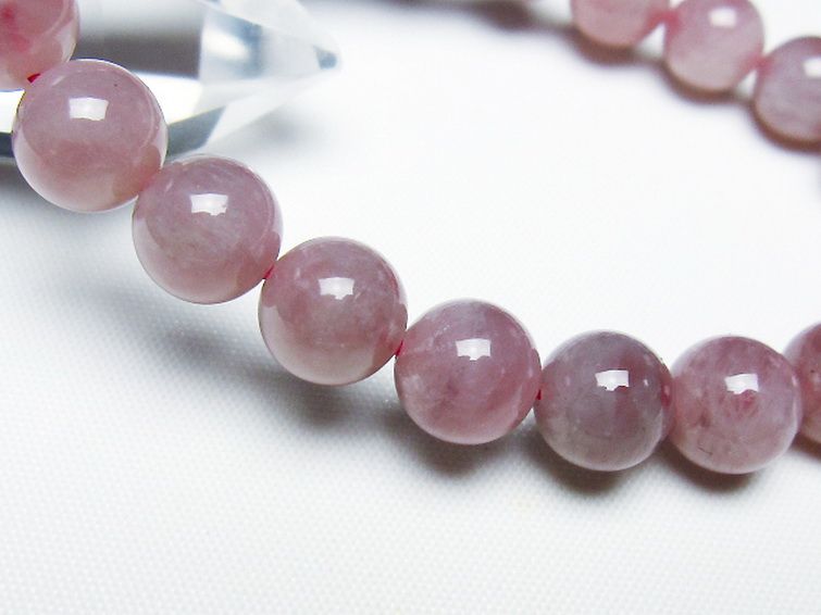 ローズクォーツ ブレスレット 9mm [T373-6777] 3枚目