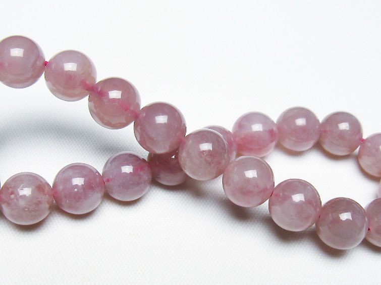 ローズクォーツ ブレスレット 9mm [T373-6783] 2枚目