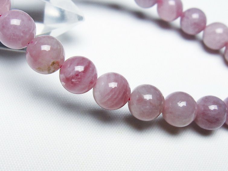 ローズクォーツ ブレスレット 8mm [T373-6786] 3枚目