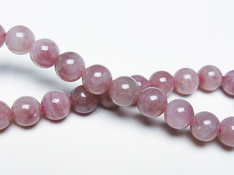 ローズクォーツ ブレスレット 8mm [t373-6792] 2枚目