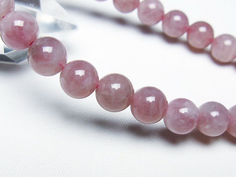ローズクォーツ ブレスレット 8mm [t373-6792] 3枚目