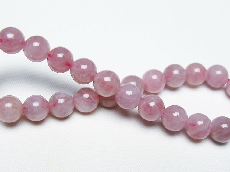 ローズクォーツ ブレスレット 7mm [t373-6797] 2枚目