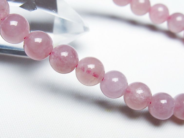 ローズクォーツ ブレスレット 7mm [t373-6797] 3枚目