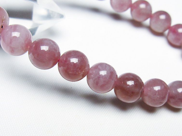 ローズクォーツ ブレスレット 8mm [T373-6806] 3枚目