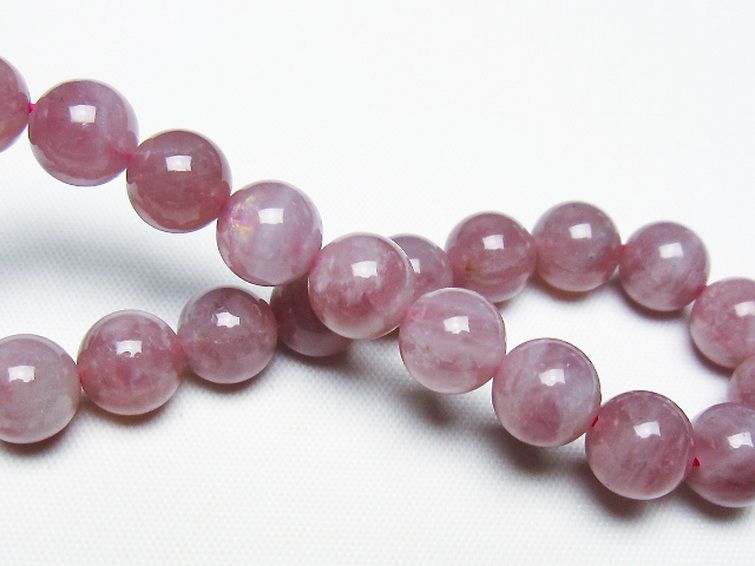 ローズクォーツ ブレスレット 9mm [t373-6807] 2枚目