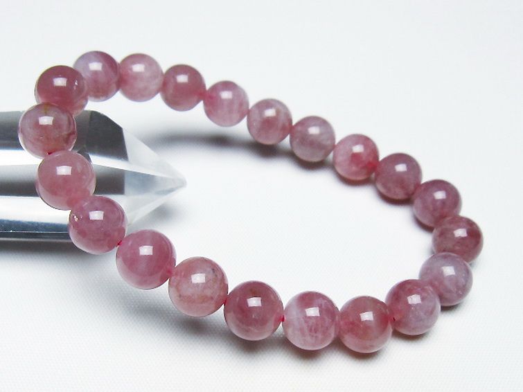 ローズクォーツ ブレスレット 9mm [T373-6813] 1枚目
