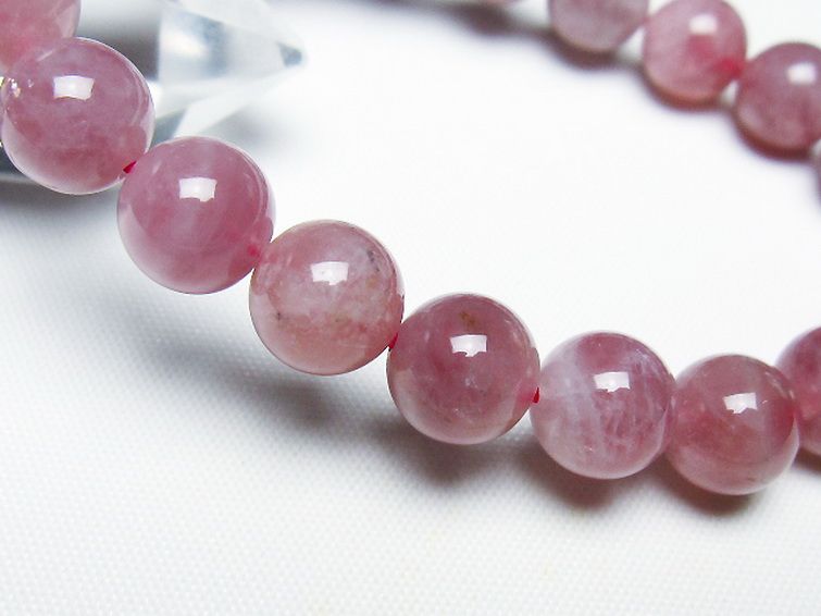 ローズクォーツ ブレスレット 9mm [T373-6813] 3枚目