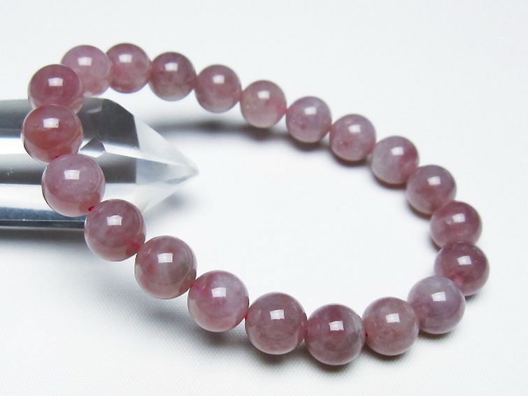 ローズクォーツ ブレスレット 9mm [t373-6815] 1枚目