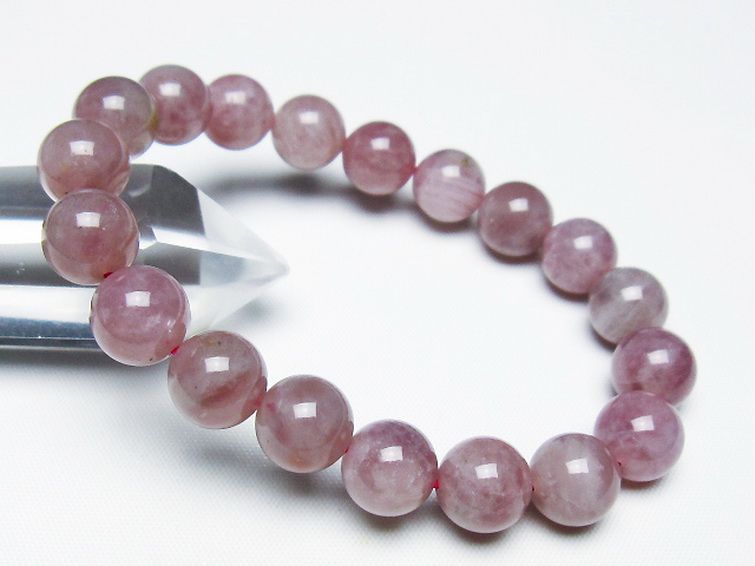ローズクォーツ ブレスレット 10mm [T373-6820] 1枚目