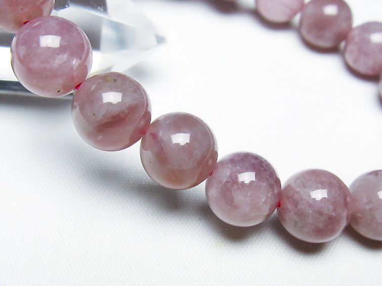 ローズクォーツ ブレスレット 10mm [T373-6820] 3枚目