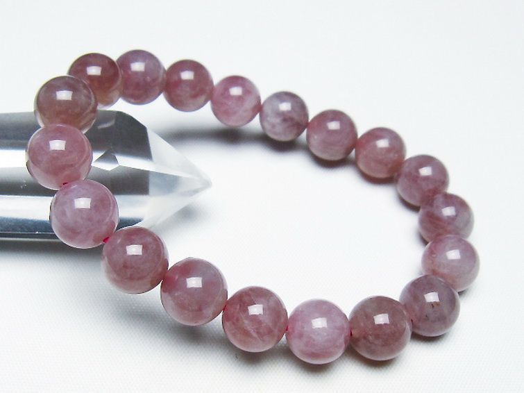 ローズクォーツ ブレスレット 10mm [t373-6822] 1枚目