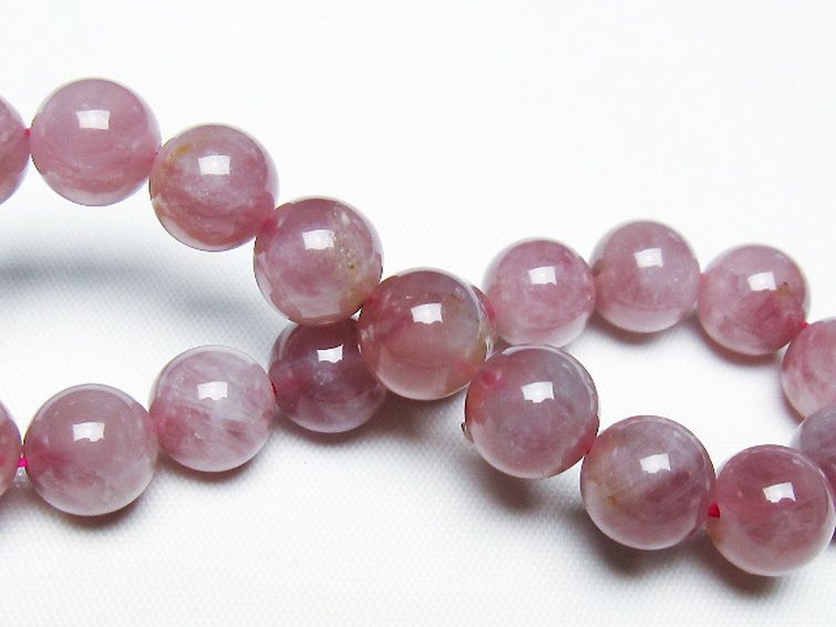 ローズクォーツ ブレスレット 10mm [t373-6825] 2枚目