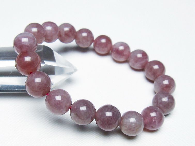 ローズクォーツ ブレスレット 11mm [t373-6845] 1枚目