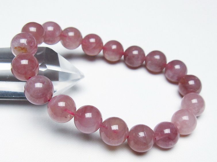 ローズクォーツ ブレスレット 11mm [t373-6846]