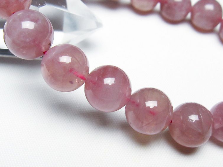ローズクォーツ ブレスレット 11mm [T373-6846] 3枚目