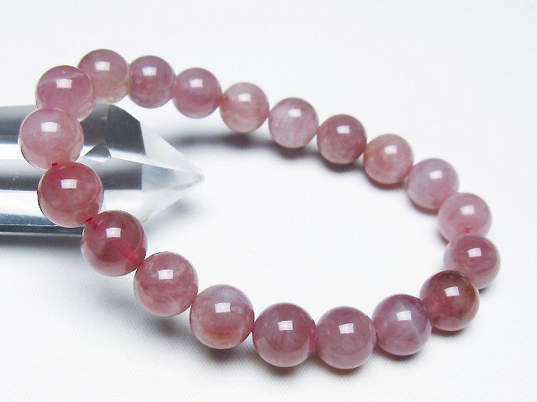 ローズクォーツ ブレスレット 10mm [T373-6853] 1枚目