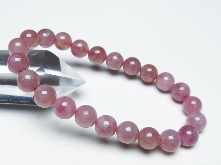 ローズクォーツ ブレスレット 8mm [t373-6861] 1枚目