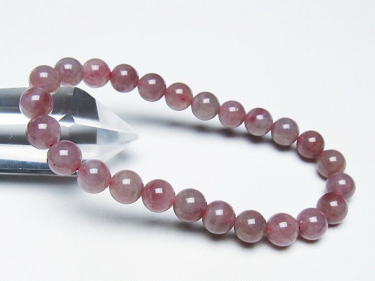 ローズクォーツ ブレスレット 8mm [T373-6864] 1枚目