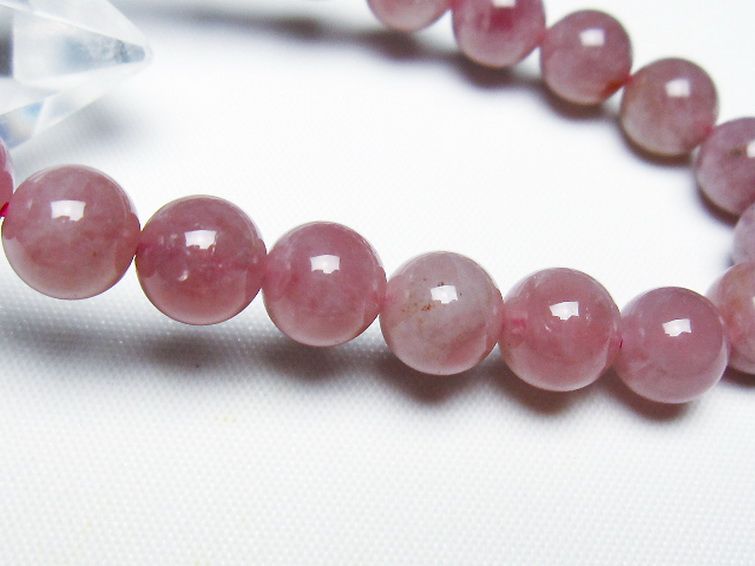 ローズクォーツ ブレスレット 8mm [T373-6866] 3枚目
