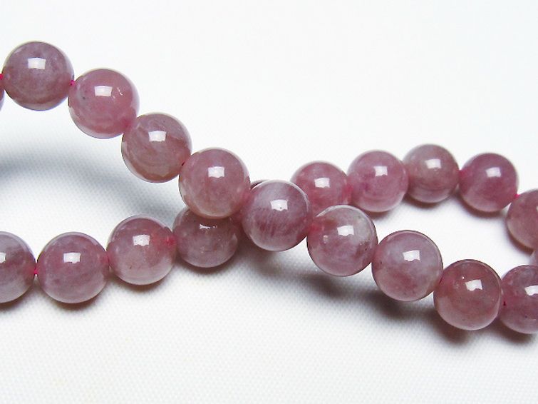 ローズクォーツ ブレスレット 8mm [t373-6867] 2枚目