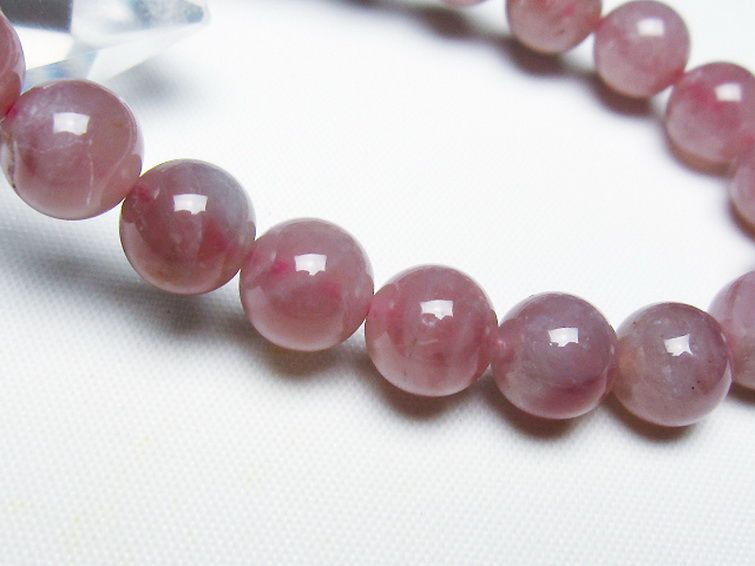 ローズクォーツ ブレスレット 9mm [T373-6868] 3枚目