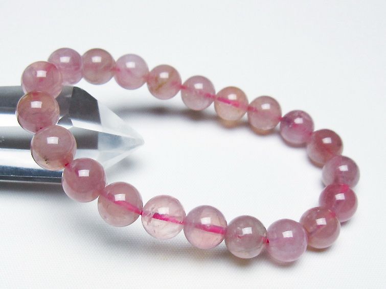 ローズクォーツ ブレスレット 9mm [T373-6869] 1枚目