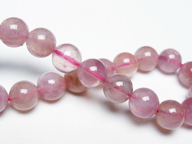 ローズクォーツ ブレスレット 9mm [T373-6869] 2枚目