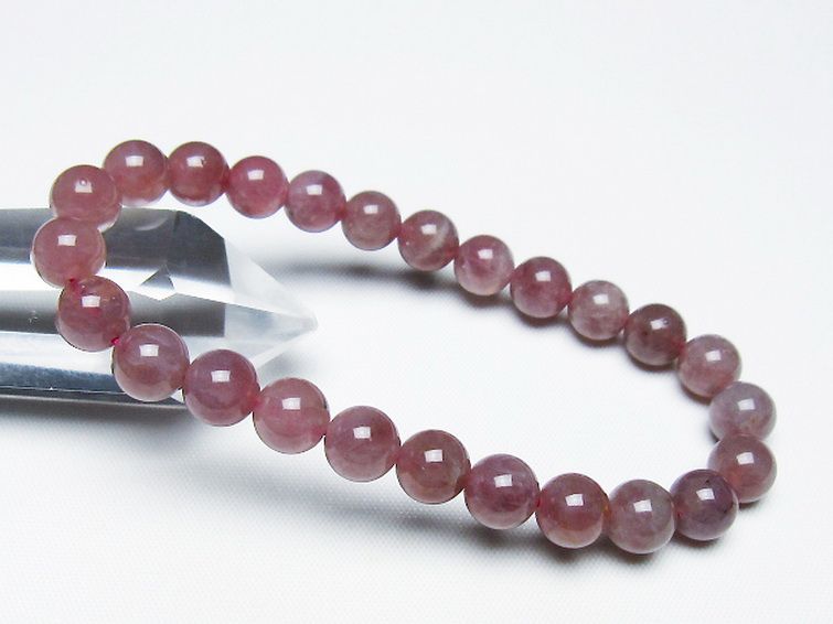 ローズクォーツ ブレスレット 8mm [T373-6875] 1枚目