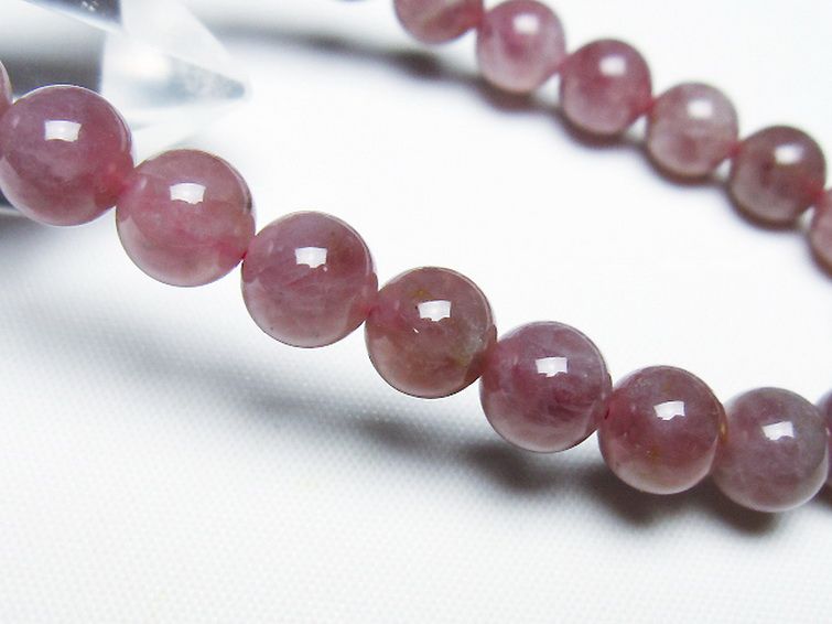 ローズクォーツ ブレスレット 8mm [T373-6875] 3枚目
