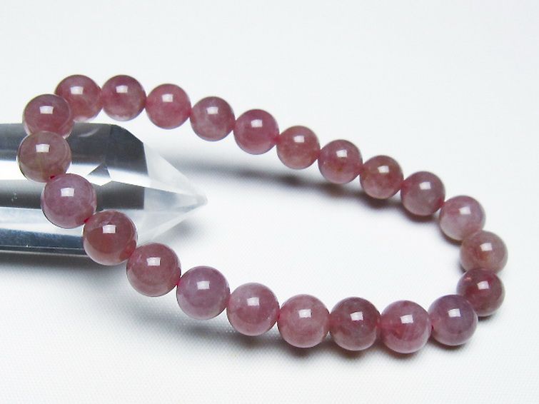 ローズクォーツ ブレスレット 8mm [t373-6877] 1枚目