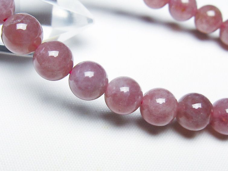ローズクォーツ ブレスレット 8mm [t373-6877] 3枚目