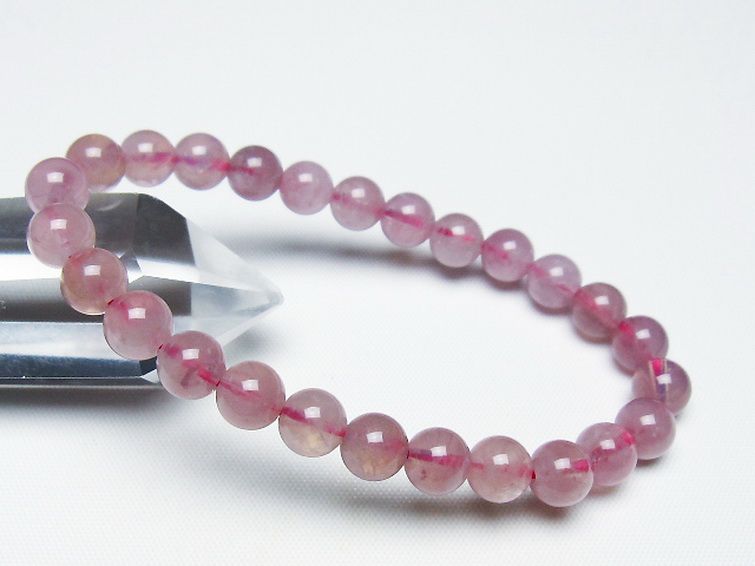 ローズクォーツ ブレスレット 7mm [T373-6881] 1枚目