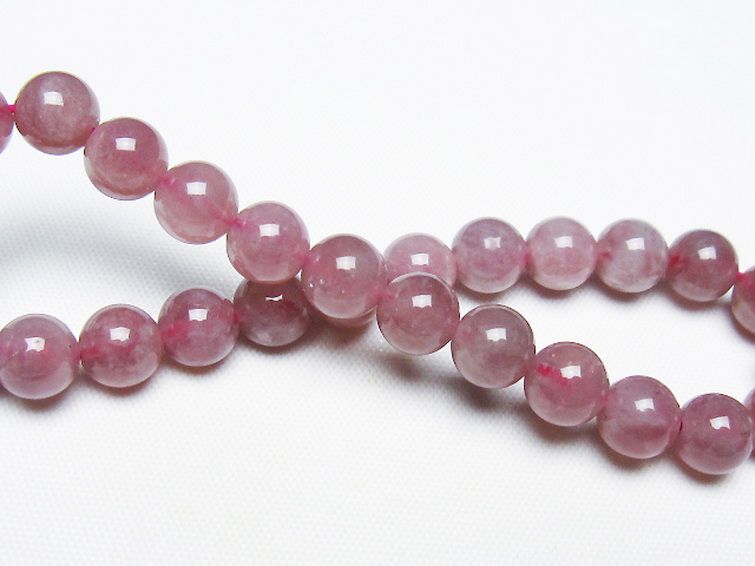 ローズクォーツ ブレスレット 7mm [t373-6882] 2枚目