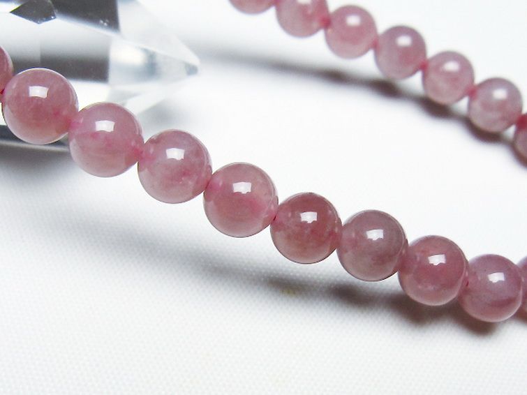 ローズクォーツ ブレスレット 7mm [t373-6882] 3枚目
