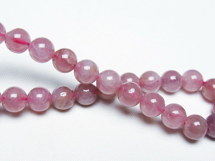 ローズクォーツ ブレスレット 7mm [t373-6887] 2枚目