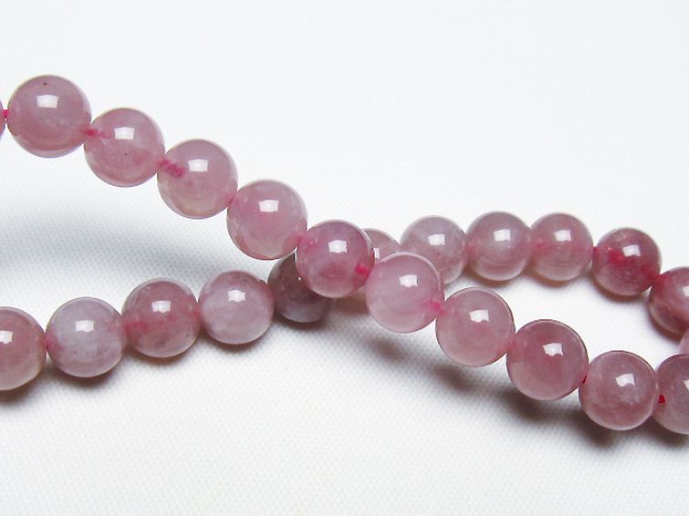 ローズクォーツ ブレスレット 7mm [t373-6888] 2枚目