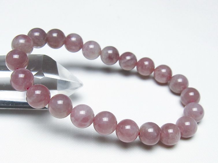 ローズクォーツ ブレスレット 9mm [t373-6894] 1枚目