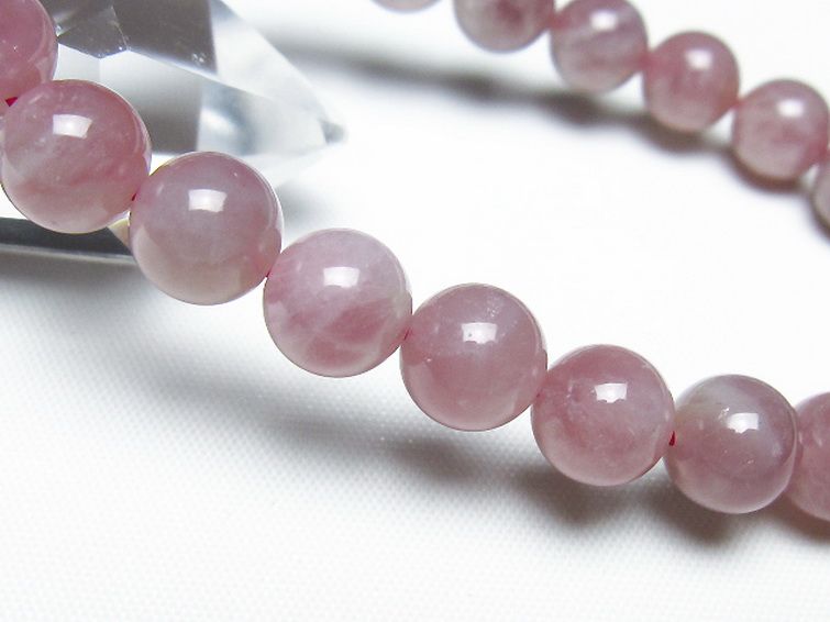 ローズクォーツ ブレスレット 9mm [t373-6894] 3枚目