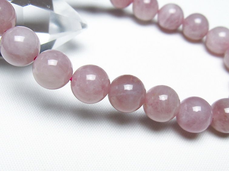 ローズクォーツ ブレスレット 9mm [t373-6895] 3枚目