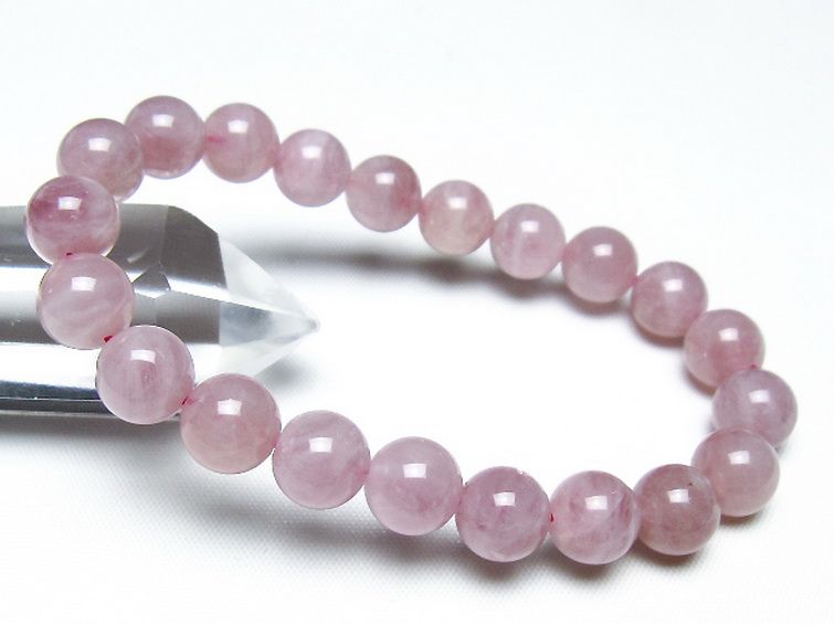 ローズクォーツ ブレスレット 9mm [t373-6899] 1枚目
