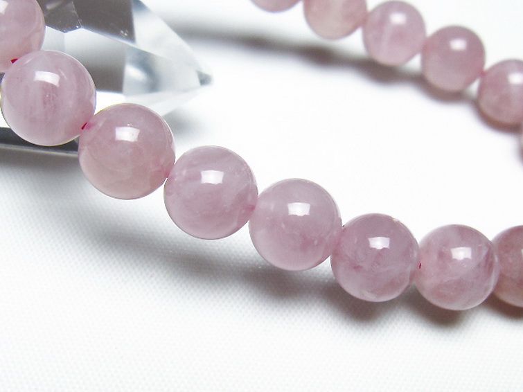 ローズクォーツ ブレスレット 9mm [t373-6899] 3枚目